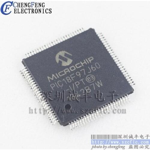 5pieces PIC18F97J60-I/PT PIC18F97J60 MCU