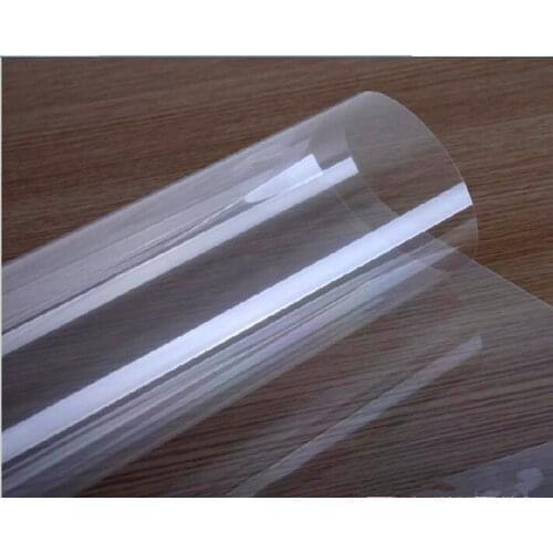 Window Safety Film SUNCE 50 microns Glass Self-adhesive Film Transparent Safety Security Film Shatterproof for car house 0.5x5m