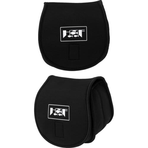 2 Pieces Fishing Reel Case Cover Spinning Reel Pouch For 4000-5000 Reel Large