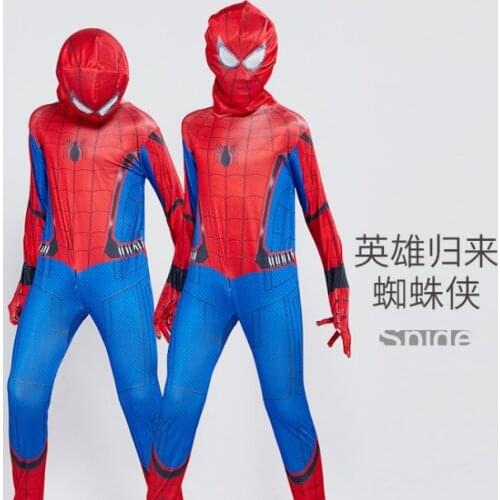 Kid Homecoming costume Spandex Zentai Costume Civil War Costumes Cosplay Custom Movies Suit