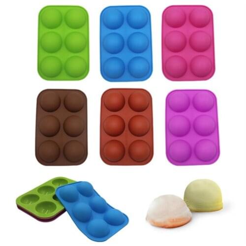 Chocolate Sphere Mold Half Ball Silicone Molds Hemisphere Shape Silicone Chocolate Cake Mousse Dessert Baking Pastry Bakeware