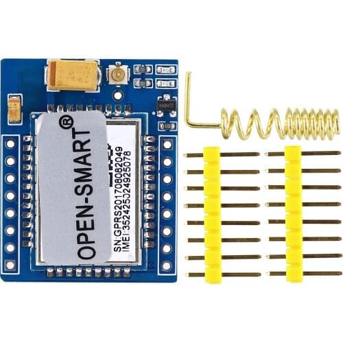 GPRS A6 Mini Serial GPRS GSM Module Core Developemnt Board for Voice Call Send and Receive SMS System with UART port for Arduino