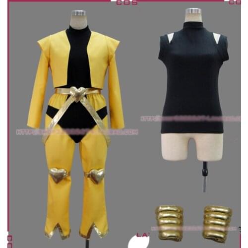 Free shipping Customized JoJos Bizarre Adventure movie Dio Brando Cosplay Costume (yellow) from JoJos Bizarre Adventure