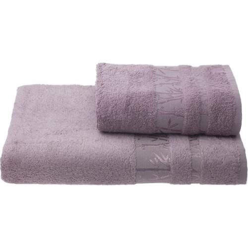 Maxstyle Bamboo Sılk Towel Damson 2li