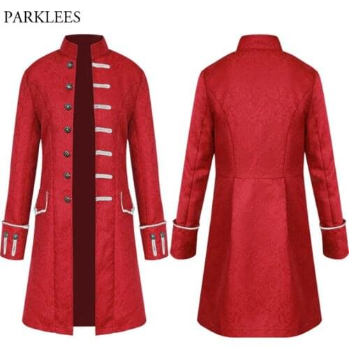 Mens Steampunk Black Velvet Tailcoat Jacket Gothic Victorian Medieval Cosplay Costume Pirate Viking Renaissance Tuxedo Coats 3XL