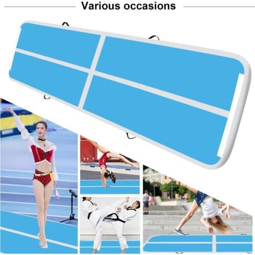 Free Shipping 3m/4m/5m*1m*0.2m Inflatable Gymnastics Airtrack Floor Tumbling Air Track For Kids Adult One Free electronic Pump