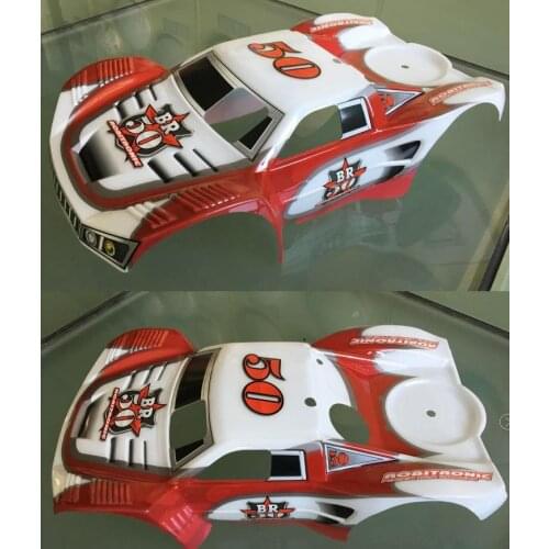 Original robitronic 1/8 RC off Road Short Course Body for 1/18 H8SC HOBAO