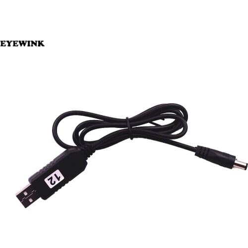 USB power boost line DC 5V to DC 9V / 12V Step UP Module USB Converter Adapter Cable 2.1x5.5mm Plug
