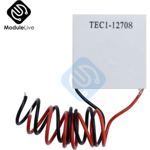 TEC1-12708 Heatsink Thermoelectric Cooler Cooling Peltier Plate Module AL 40*40mm