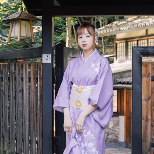 Traditional Japanese Clothes Haori Obi Yukata Women Costume Japanese Cosplay Kimono Dress Traditional Japanese Kimonos FF2871