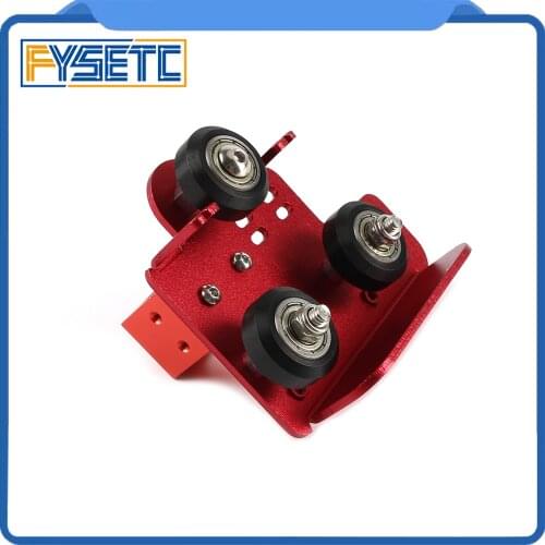 3D Printer Parts Extruder Back Support Plate With Pulley 3D Accessory Extruding Back Plate For CR-10 PRO CR-10S PRO