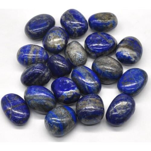 1/2lb Lapis Lazuli Natural Tumbled Stones Bulk Healing Crystals Reiki Polished Gemstones Wicca Energy Supplies Aquarium Decor
