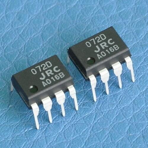 10PCS NJM072BDE JRC072BDE 072BDE DIP-8 Gloednieuwe Originele