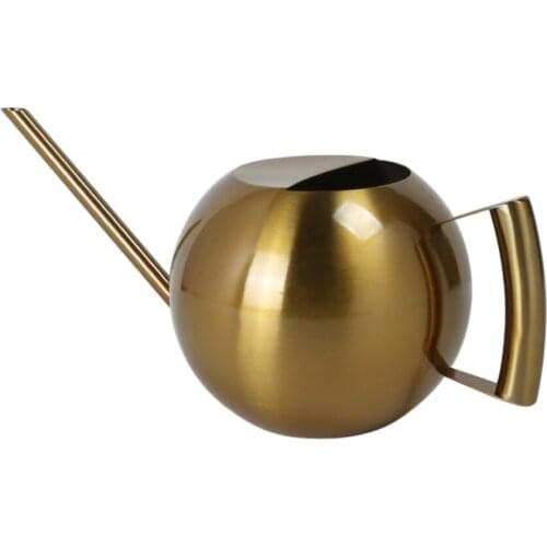 1500ml Stainless Steel Watering Can Bonsai Indoor Plants Water Pot With Long Spout