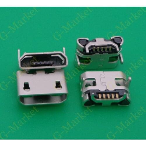 2pcs/Lot FOR Tesco Hudl 2 HTFA4B Power Charging Port Socket DC Micro USB Connector Port Plug Jack Repair Parts
