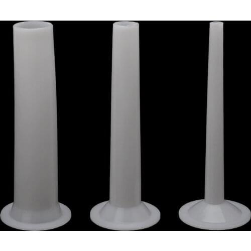 3Pcs Plastic Sausage Filling Stuffing Tube For Handmade Meat Grinder Stuffer 5