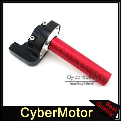 Motorcycle Aluminum Twist Throttle Handle For Chinese XR50 CRF50 CRF70 Lifan SSR Thumpstar BSE Kayo Apollo Pitster Pit Dirt Bike