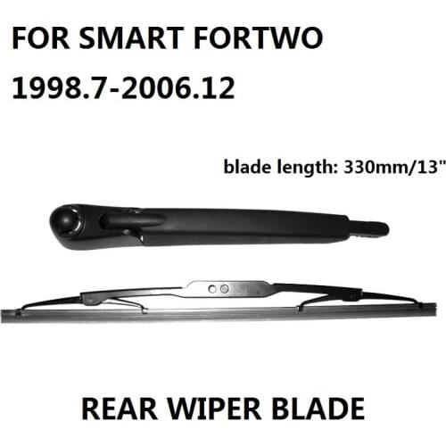 Windscreen Car Auto Accessories FOR SMART FOR TWO REAR WINDSHIELD WINDSCREEN WIPER ARM & BLADE 1998.7-2006.12 NEW