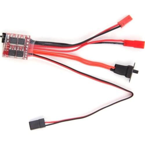 HUYU ESC Power Supply JST Female Connector Y Cable for trx4 1/10 RC Rock Crawler Car