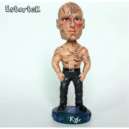 Estartek 6inch Kyle with Tattoo Body + Bobble Head Collection Garage Kit Statue for Fans Gift