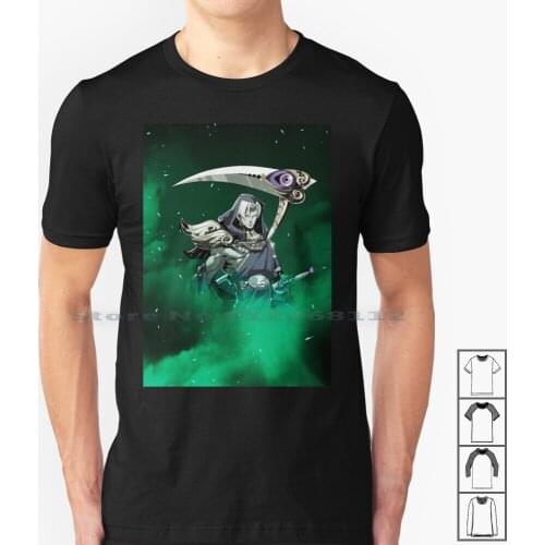Thanatos T Shirt 100% Cotton Thanatos Hades Game Hades Gaming Greek Mythology Lore Olympus Percy Persephone God Zagreus Esports