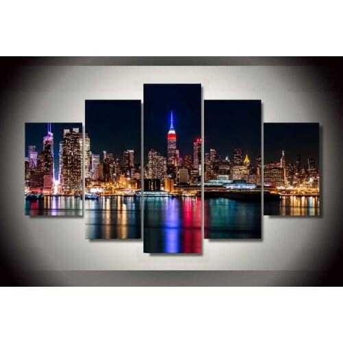 HD Printed brooklyn manhattan new york Painting childrens room decor print poster picture canvas Free shipping