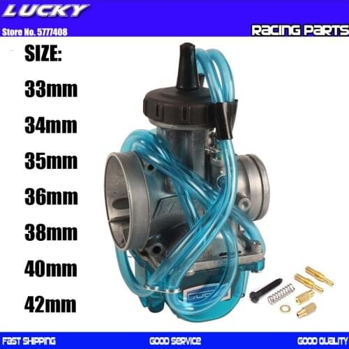 Universal PWK Carburetor 33 34 35 36 38 40 42mm Racing Carb 2T 4T engine Dirt Bike Motocross Motorcycle Scooter ATV Quad