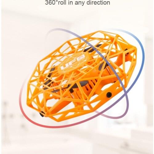 Mini Drone UFO Sensing Control Quadcopter Aircraft Infraed Induction 360 Rotating RC Toy Gift for Kids