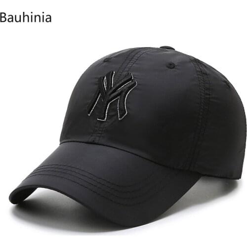 Unisex Fashion Quick Drying Summer Baseball Cap Outdoor Ultra-Thin Men Breathable Sport Cap Women Snapback Sun Cap