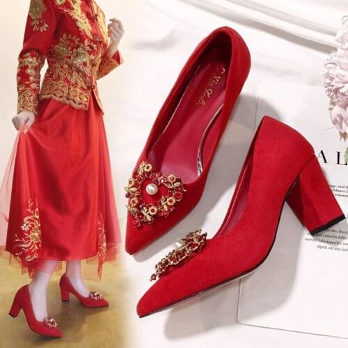 Fashion Women Pumps Bridal Solid Elegant High Heels Fashion Wedding Shoes Famale Women Heel Shoes High Sexy High Heels U14-44