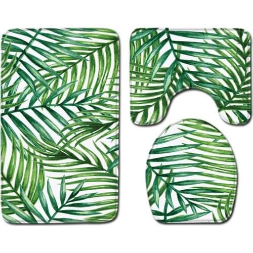 National Flag Bathroom Four-piece Bathroom Non-slip Floor Mats American Icon Toilet Three-piece Bathroom Absorbent Decoration