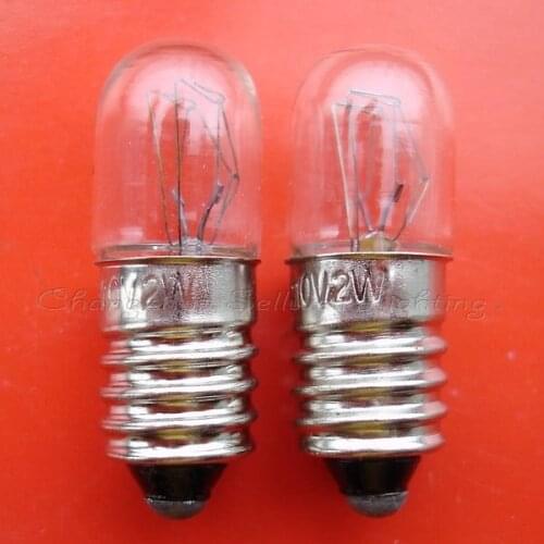 New!miniature Bulbs Lamps E10 T10x28 110v 2w A502