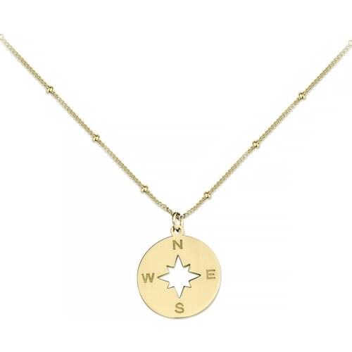 DARK DIAMOND-pink winds necklace in rhodium plated or 18k gold plated sterling silver. Adjustable