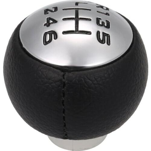 Car Gear Stick Knob Head Lever Adapter Manual 6-Speed Transmission for Peugeot 307 308 3008 407 5008 807 Citroen C3 C4 C8