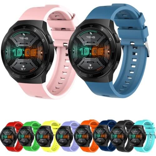 For Huawei Watch GT 2e Smart Watch Strap Replacement Wristband 22mm Silicone Bracelet For Huawei Watch GT2e Smart Accessories