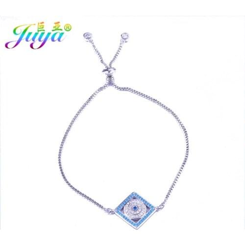 High Quality Bracelets Supplies Gold/Rose Gold New Simple Designer Turkish Gold Evil Eye Bracelet For Women Cz Jewelry Bracelets