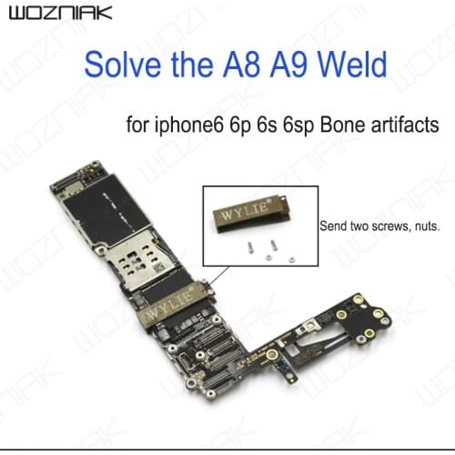 Wozniak A8 A9 CPU Fixed Frame Solve Incomplete Weld For iPhone 6 6P 6S 6SP Skeleton Bone Artifact Clip Phone Repair Tool