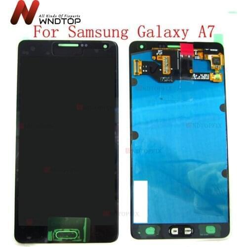 Super AMOLED For Samsung A7 A700 A700F A700FD A700K/A700S/A700L LCD Display Touch Screen Digitizer Assembly Replacement Parts