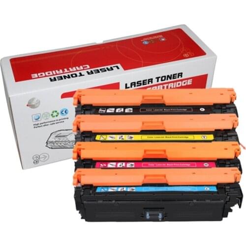 1 set Color Toner Cartridge CF360A 360a 360 Compatible for HP LaserJet M553n 553X 553dn M552dn M577dn M577f HP508A