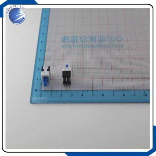 10PCS/LOT 7*7MM self locking switch self lock push button 7X7