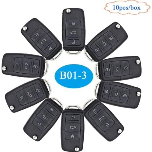 10pcs/lot KEYDIY Original B Series Remote Control 3 Button Key B01-3 for KD900 KD-X2 URG200 Key Programmer
