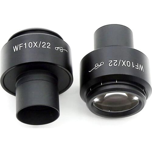 1PC Optical High Eyepiont Adjustable Biological Microscope Wf10x Wide Angle Eyepiece FOV 22mm Interface 23.2mm Micrscopio Ocular