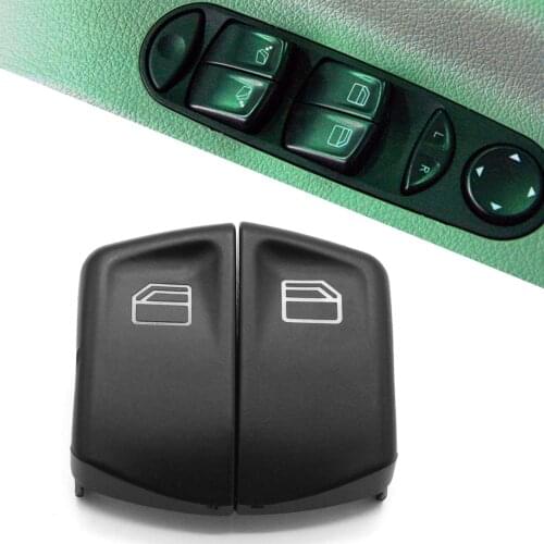 2 Pcs Car Power Window Switch Button Cover Right And Left For Mercedes-Benz Vito W639 Sprinter Mk2 W906 05-15 Car Interior Parts