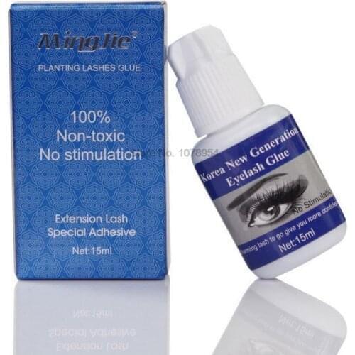 20pcs Eyelash Extensions Glue No Irritant No Smell Fast Dry Glue Eyelashes Beauty Tools