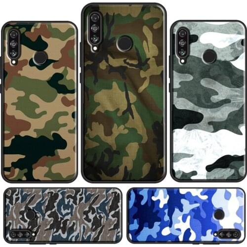 Army Military Camouflage Case For Huawei P20 Lite P40 P30 Pro P Smart Y7 2019 Nova 5T Mate 10 20 Lite Honor 8X 9X