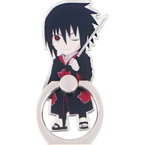 ER941 New Ninja Cool Figure Cartoon Ring Metal Mobile Phone Accessaries Rotating Ring Bracket Lazy Desktop Anti-fall Bracket