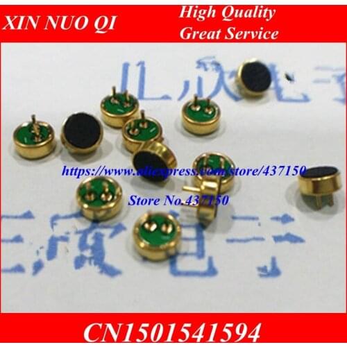 Microphone head 4015p with foot in polar body all point to high sensitive 4*1.5 microphone head factory direct sales