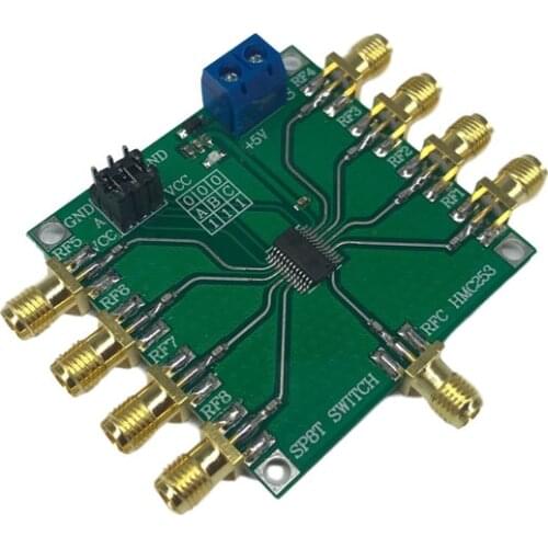 HMC253 DC-2.5 GHz RF Single-Pole Eight-Throw Switch RF Switch Antenna Selection Channel Selection