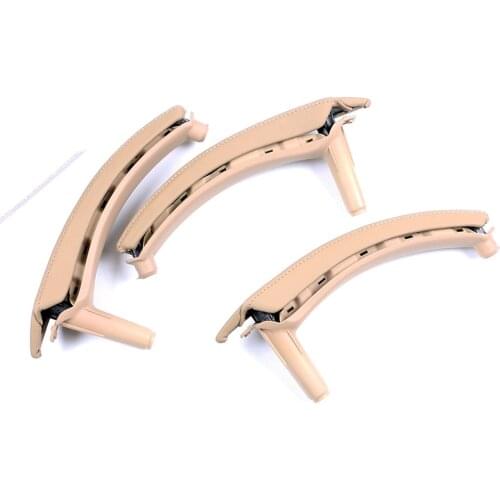 1Pcs High-quality Car Right Inner Door Panel Handle Pull Trim Cover For BMW E70 X5 E71 E72 X6 SAV Car Accessories