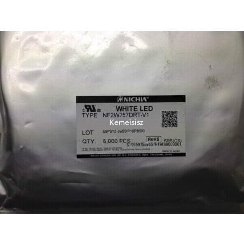 NF2W757DRT-V1 Nichia 3.0x3.0x0.52 1.42w white 121-144lm